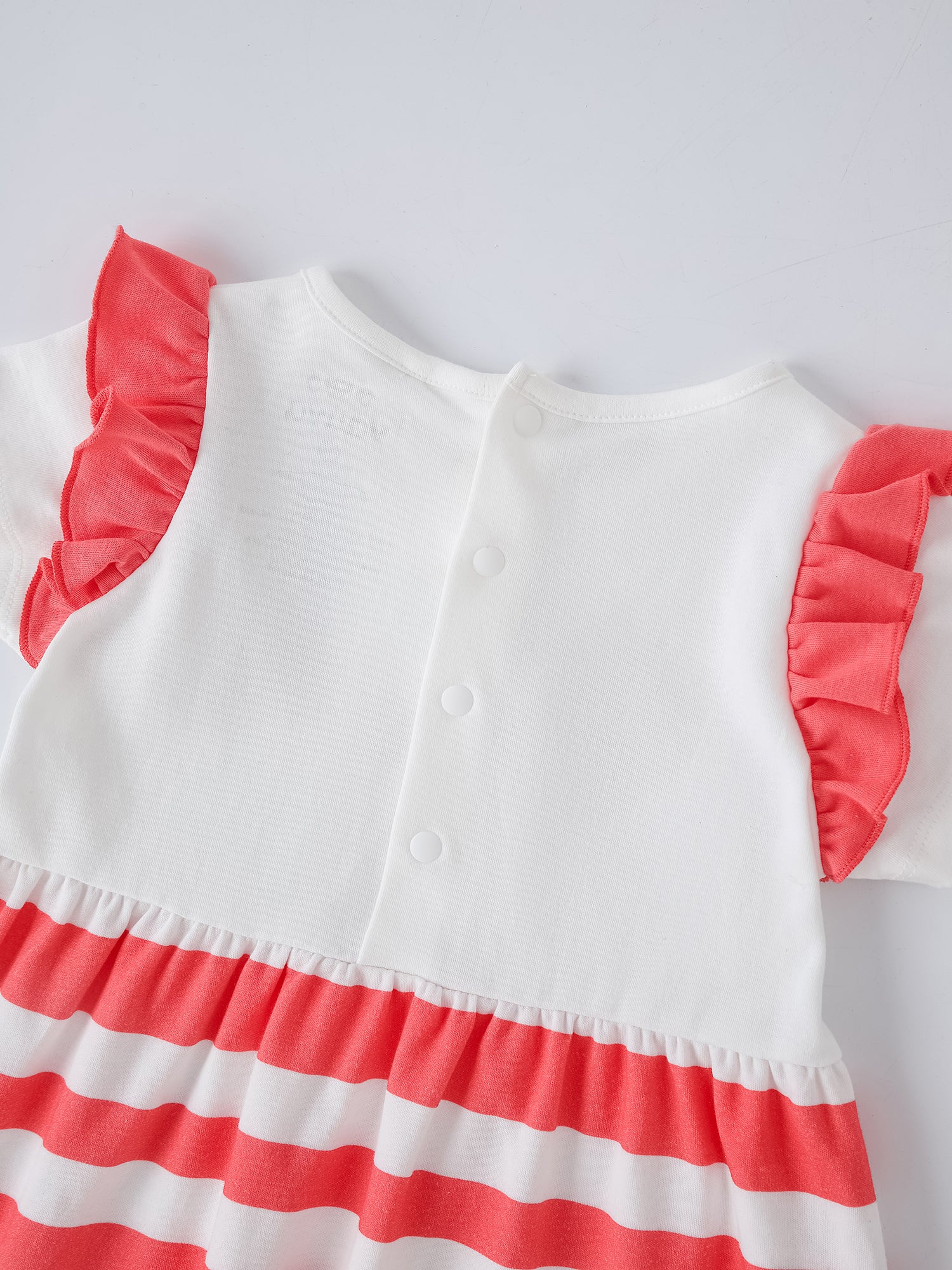 Baby Ruffle Sleeve Berries Print Dress &amp; Knicker Set