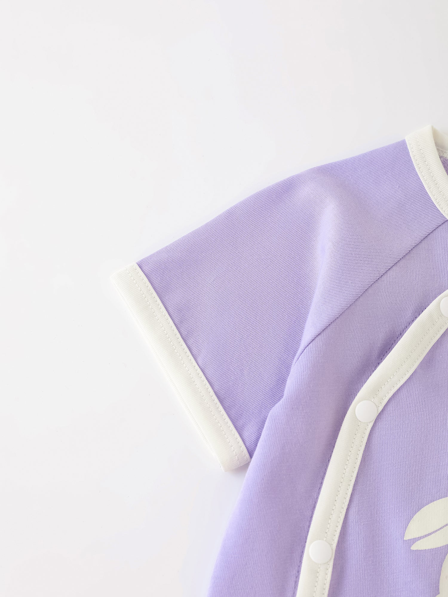 Baby Short Sleeve Bunny Print Bodysuit