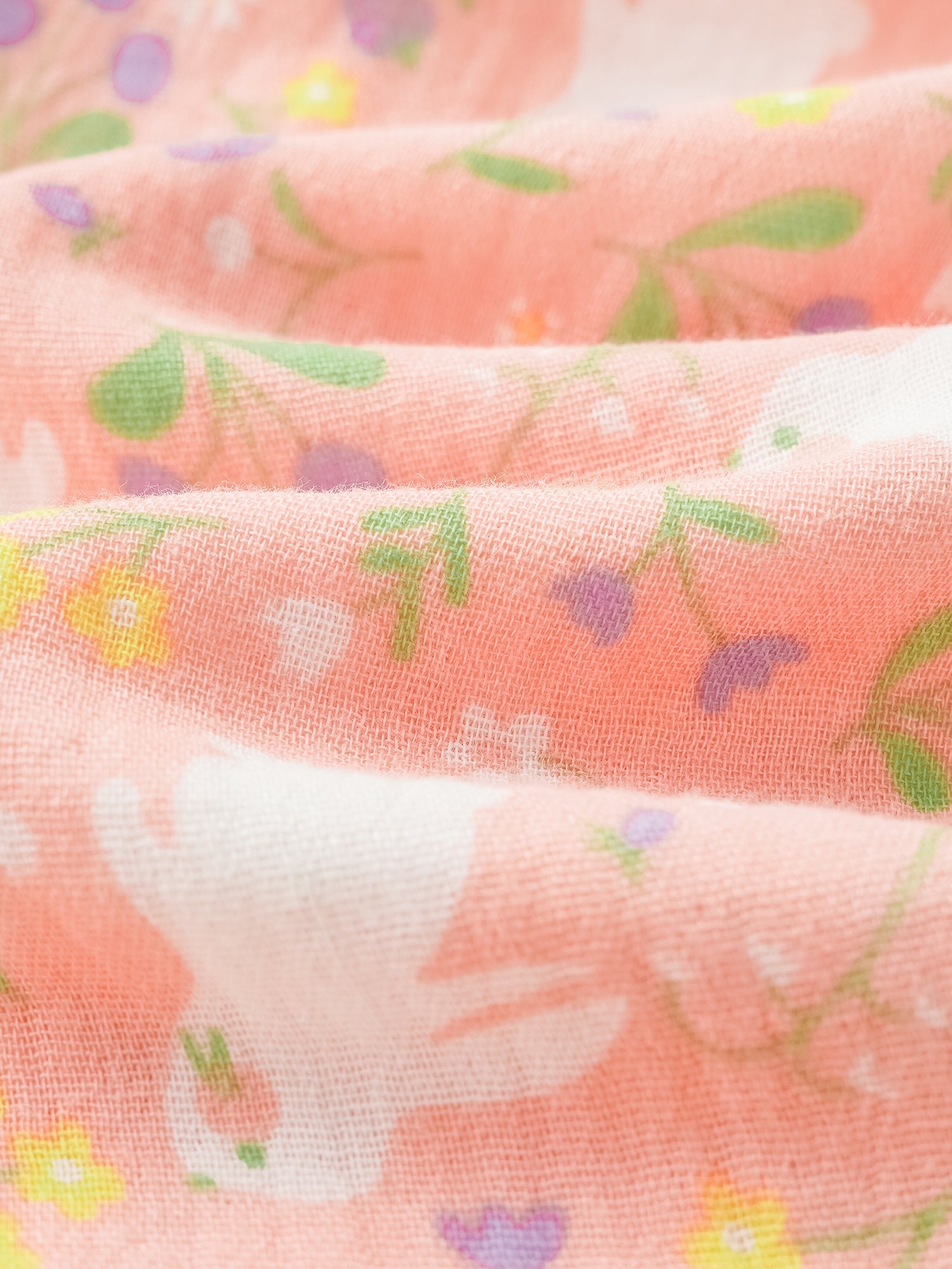 Kid All-Over Bunny Print Flare Pants