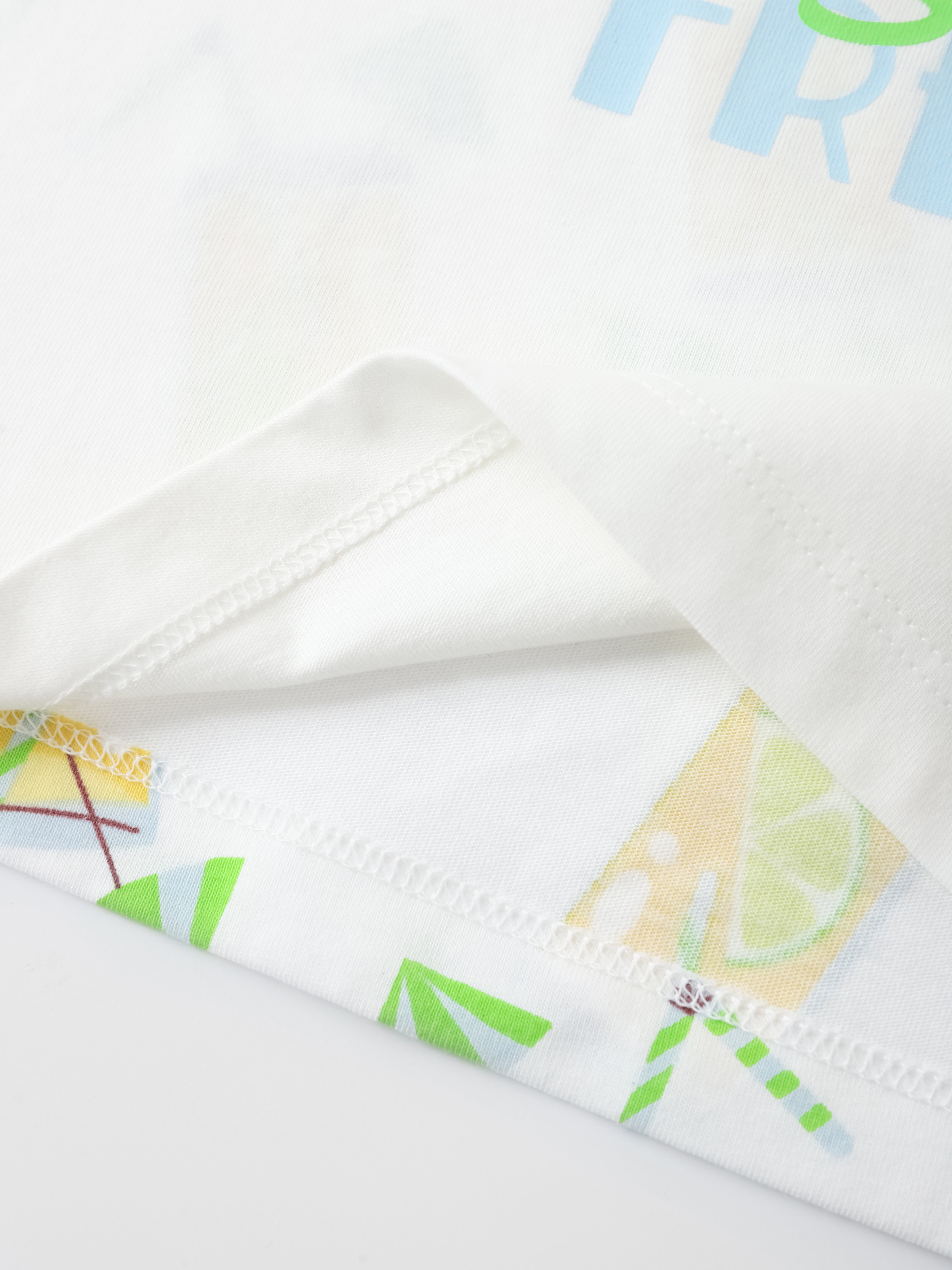 Kid All-Over Lemon Tea Print Tank Top