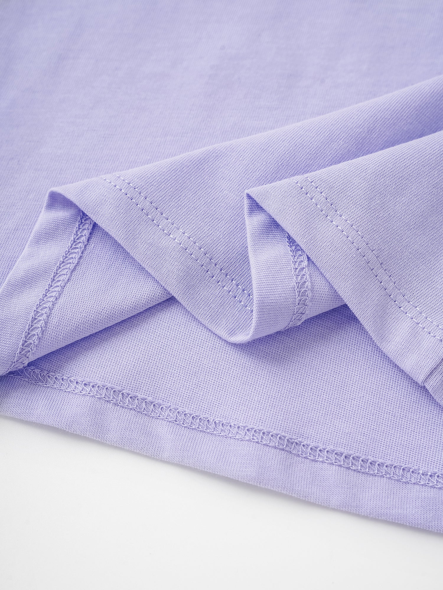 Kid Signature Collar Short Sleeve Bunny Print Tee