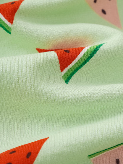 Baby All-Over Watermelon Print Gilet