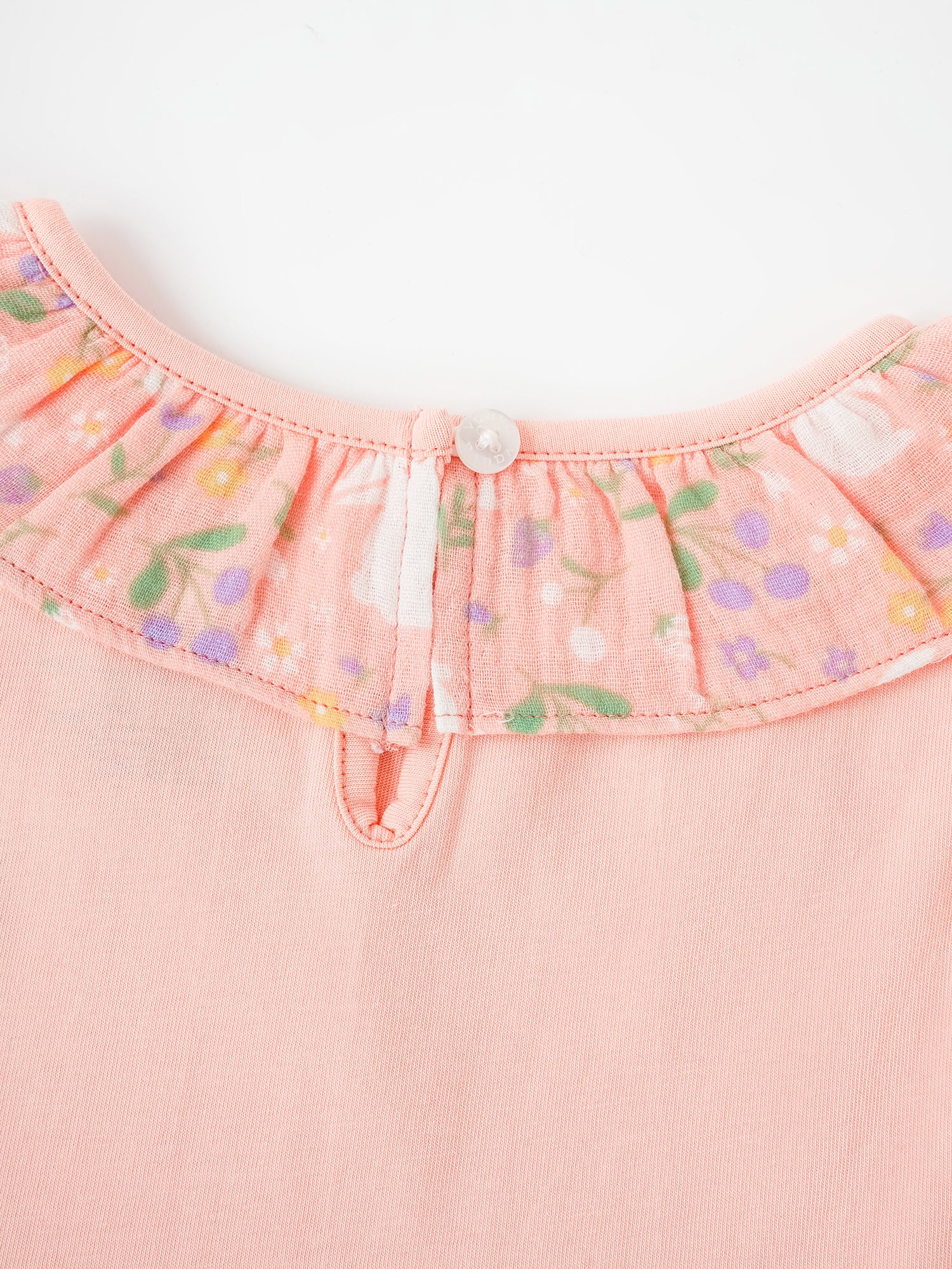 Kid Sleeveless All-Over Bunny Print Layered Dress