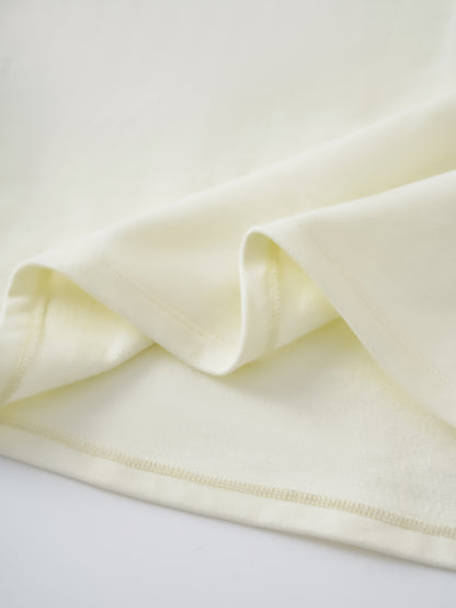 Kid Long Sleeve Strawberry Applique Sweatdress