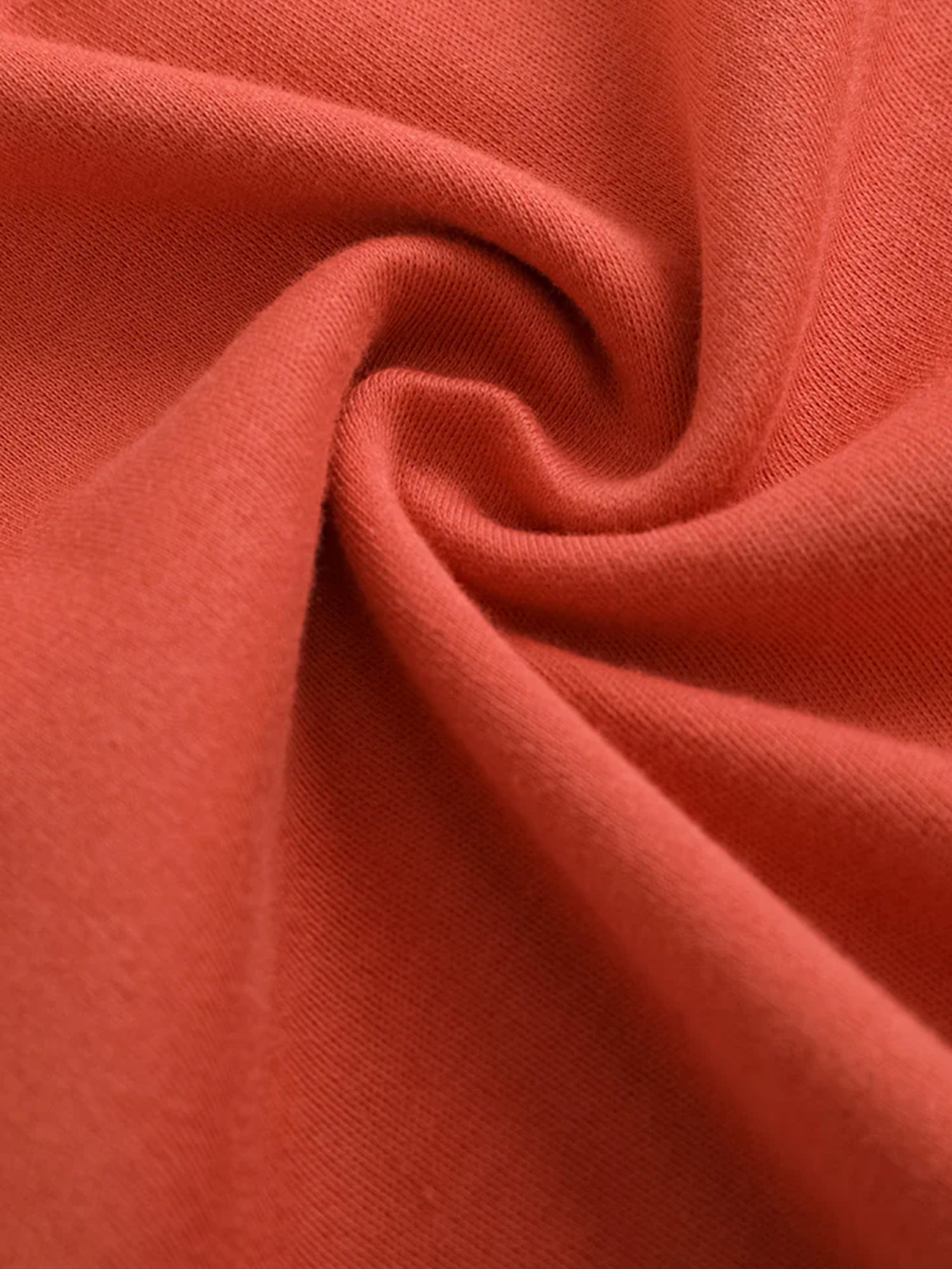 VAUVA Vauva FW23 - Girls Cotton Long Sleeve Crewneck T-Shirt (Red)