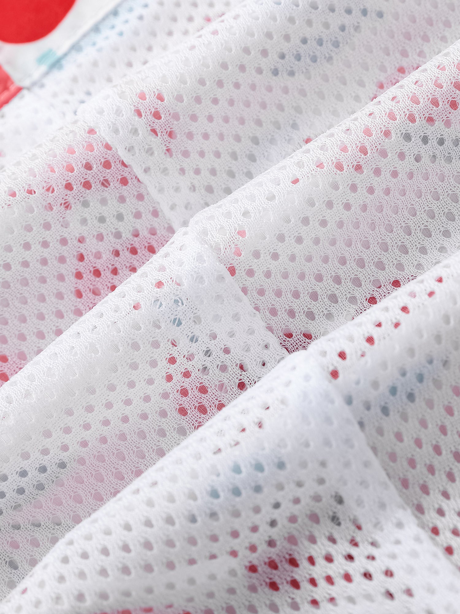 Kid All-Over Berries Print Zipped Windbreaker