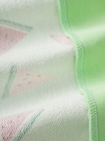 Baby All-Over Watermelon Print Gilet