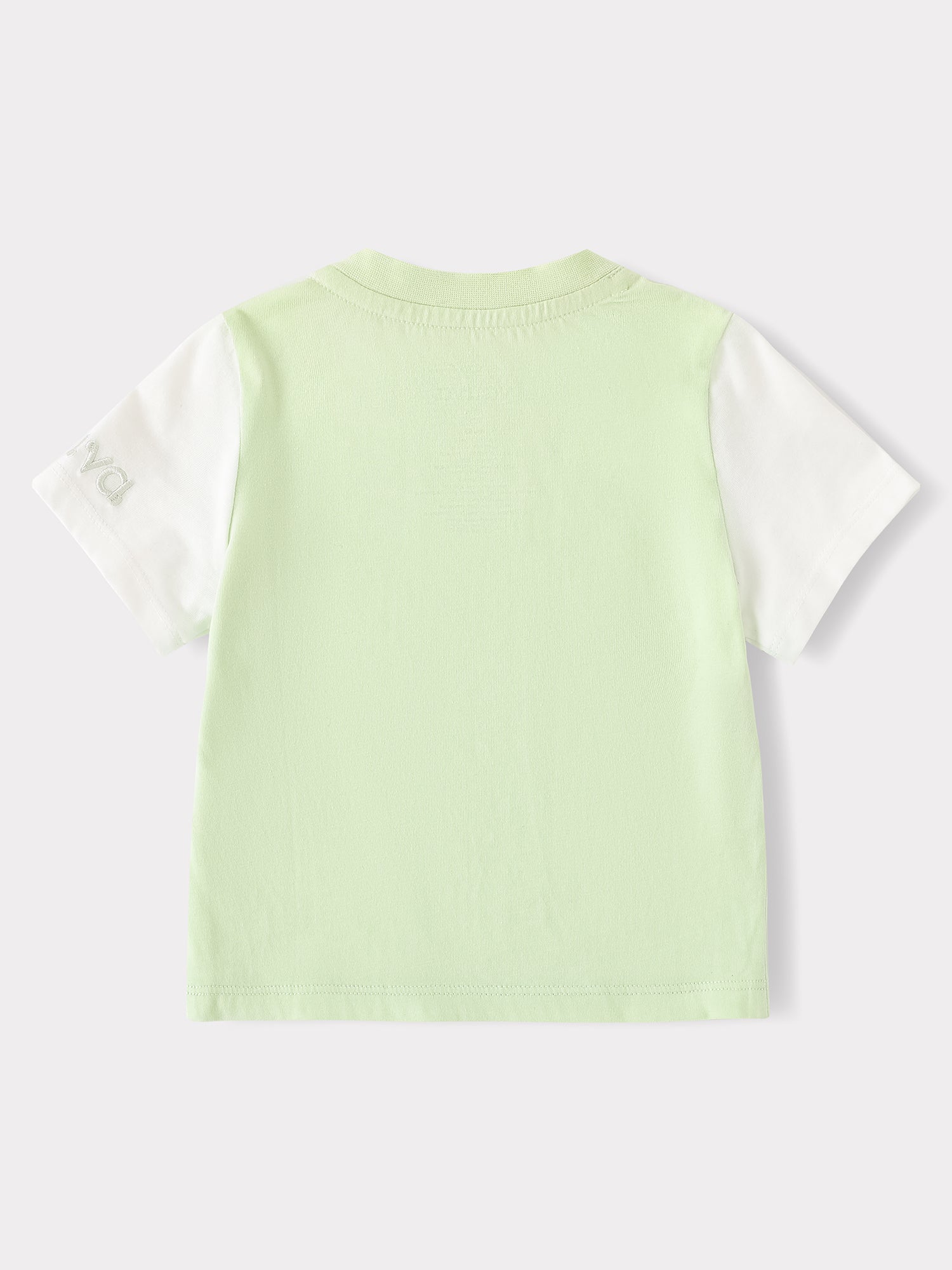 Baby Short Sleeve Tee &amp; Dungaree Shorts Set