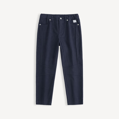 Embroidered Slim Fit Pants