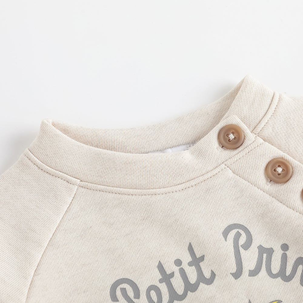 Character-Print Flare Hem Top