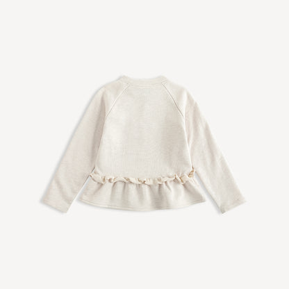 Character-Print Flare Hem Top