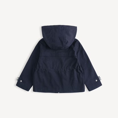 Embroidered Hooded Jacket