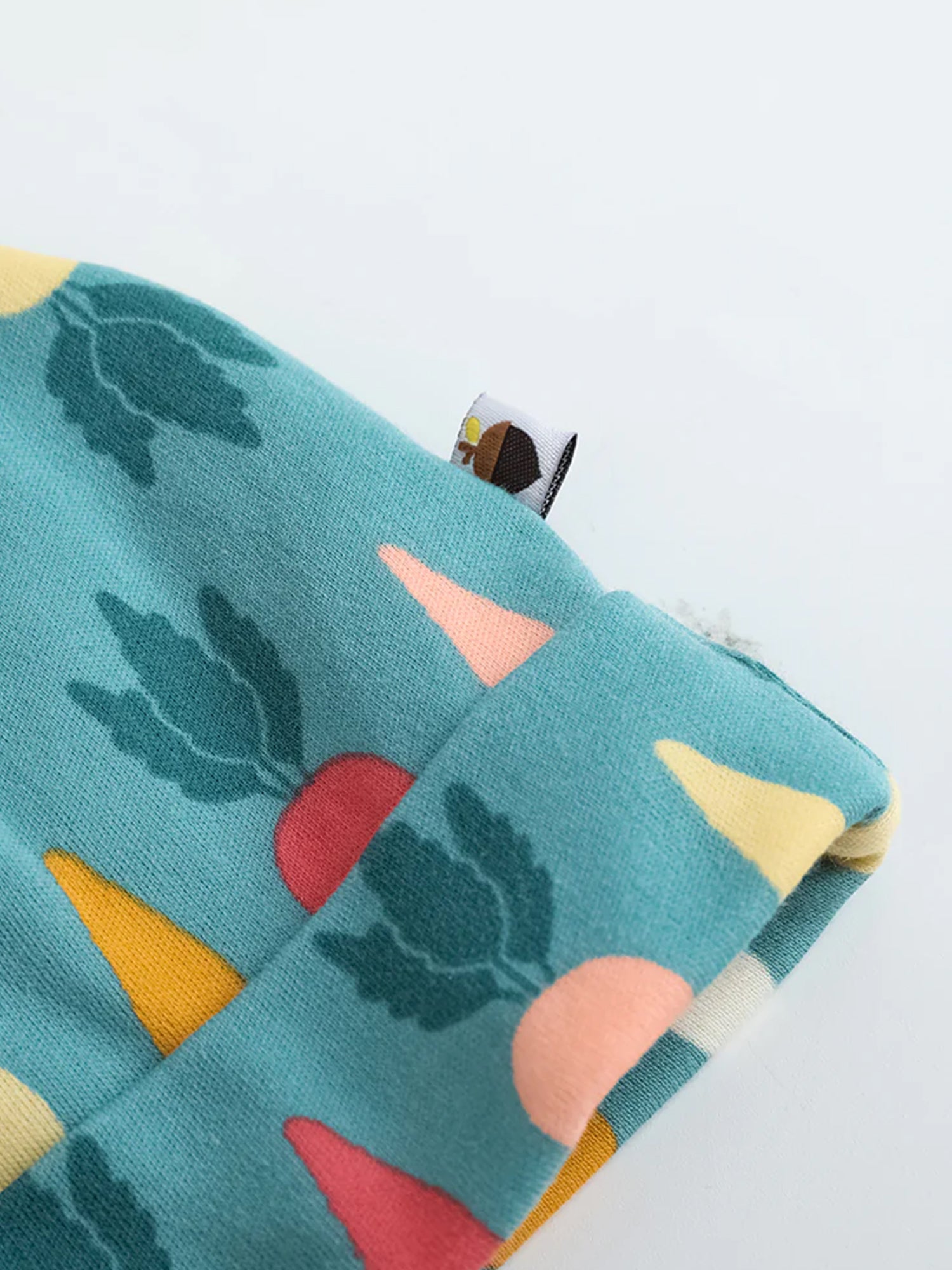 VAUVA Vauva FW23 - Baby Boy Carrot All Over Print Cotton Hat (Green) Hat