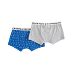 VAUVA Vauva Boys Organic Cotton Underwear (Boxers) - Vauva Blue / Grey Underwear
