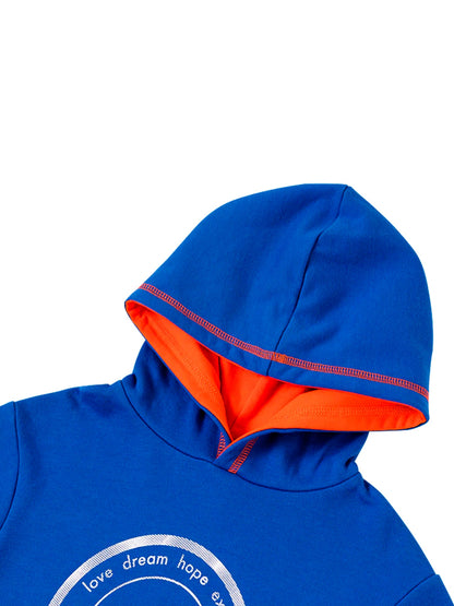 VAUVA Vauva Boys Raccoon Love Dream Hope Explore Hoodie