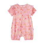 Vauva x Moomin Vauva x Moomin SS23 - Baby Girls All Over Print Cotton Short Sleeves Romper Romper