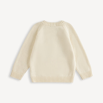 Nutcracker-Embroidered Crew Neck Jumper