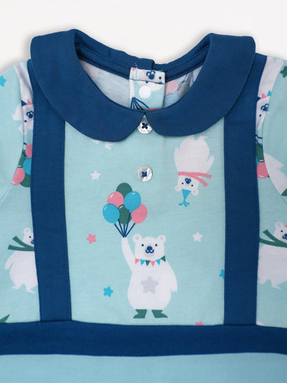 Bear Two-Tone Romper