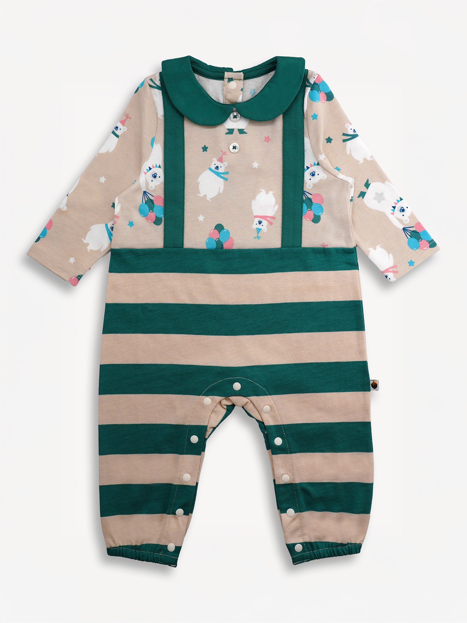 Bear Two-Tone Romper