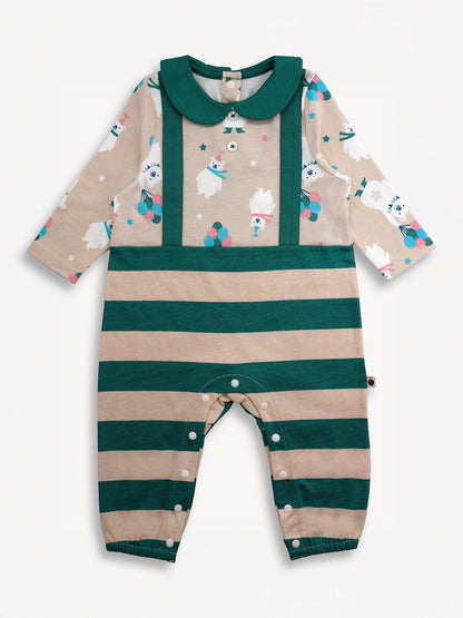 Bear Two-Tone Romper