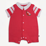 Baby Polo Neck Watermelon Print Romper