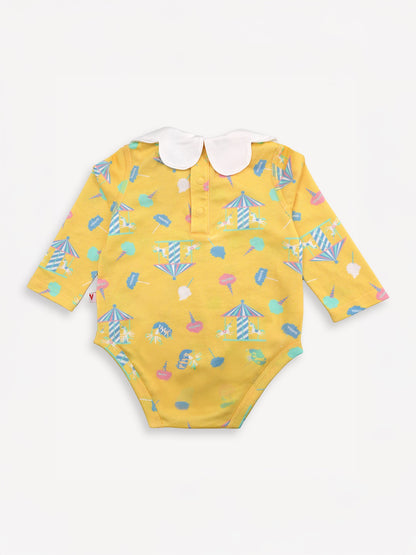 Unicorn-Print Bodysuit