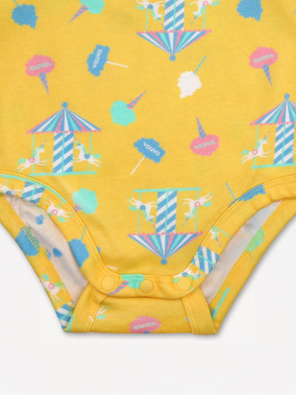 Unicorn-Print Bodysuit