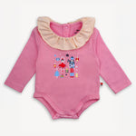 Nutcracker-Print Long Sleeve Bodysuit