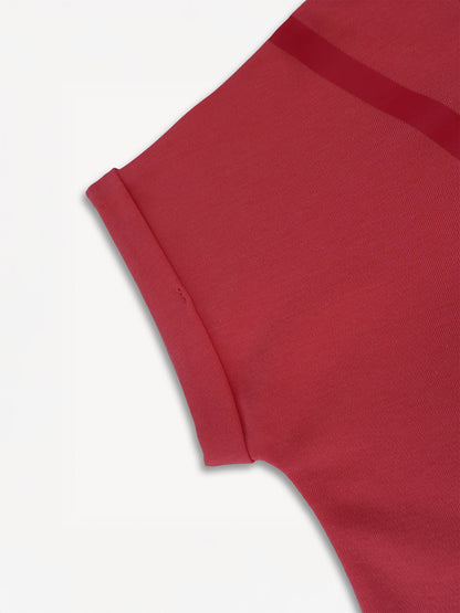 Kid Cap Sleeve Strawberry Applique Tee