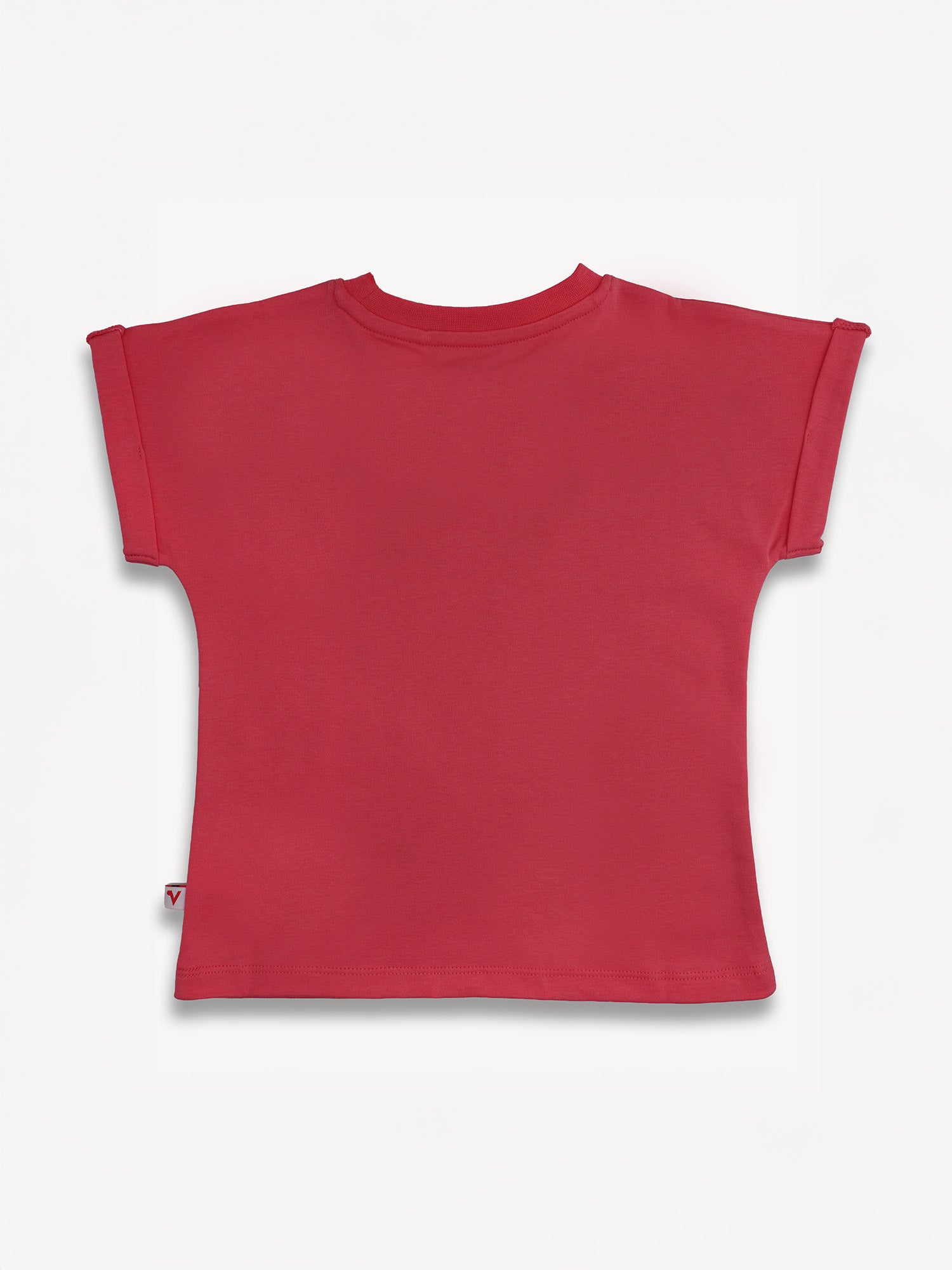 Kid Cap Sleeve Strawberry Applique Tee