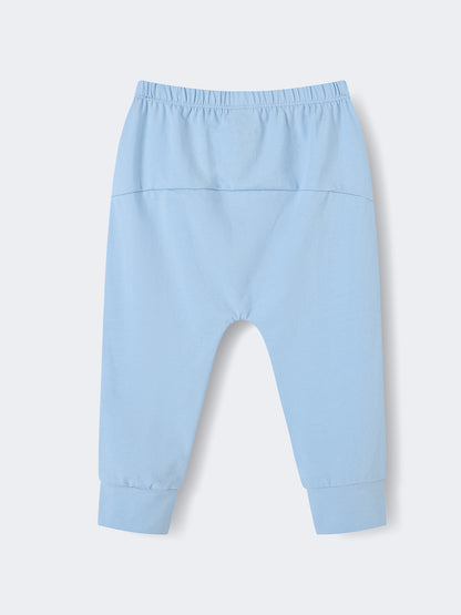 Baby Short Sleeve Stripes Bodysuit And Leggings Set