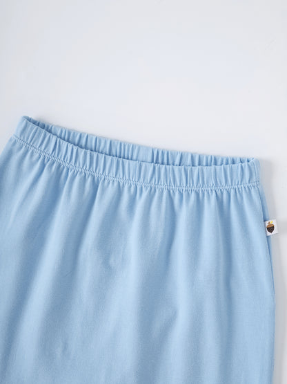 Baby Short Sleeve Stripes Bodysuit And Leggings Set