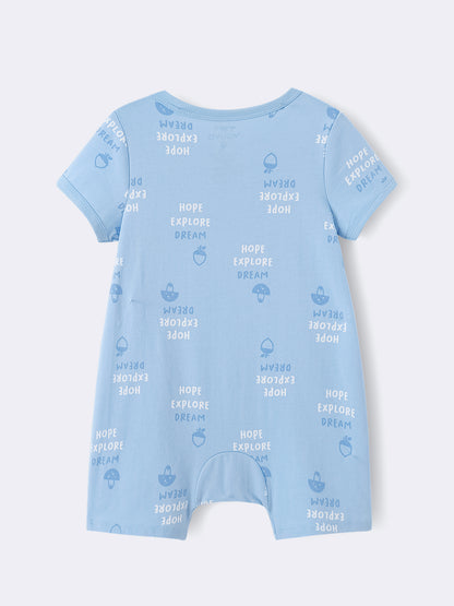 Baby Short Sleeve Romper 2 Pieces Set