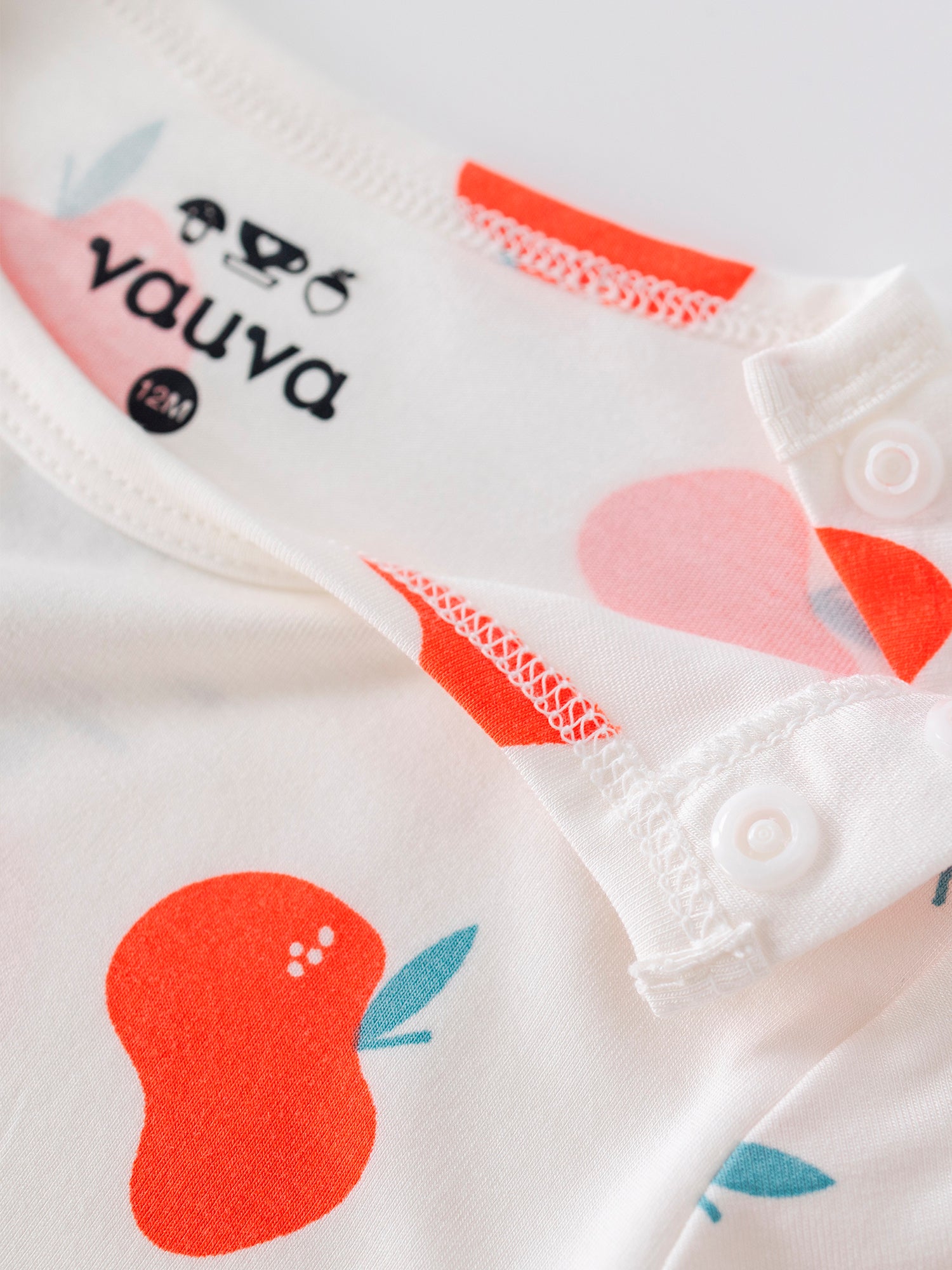 Baby Allover Print Long-Sleeved Top And Bottom Set