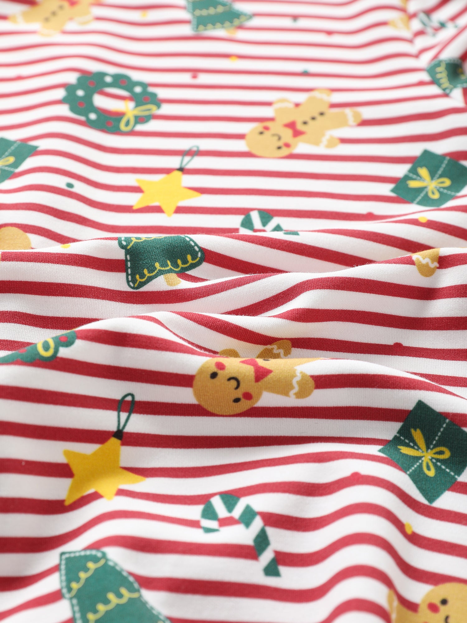 Babies Xmas Pattern Romper