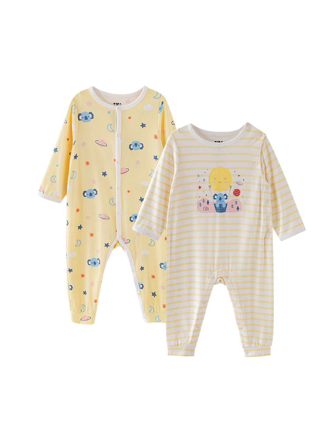 Babies Multi Rompers 2 Pack
