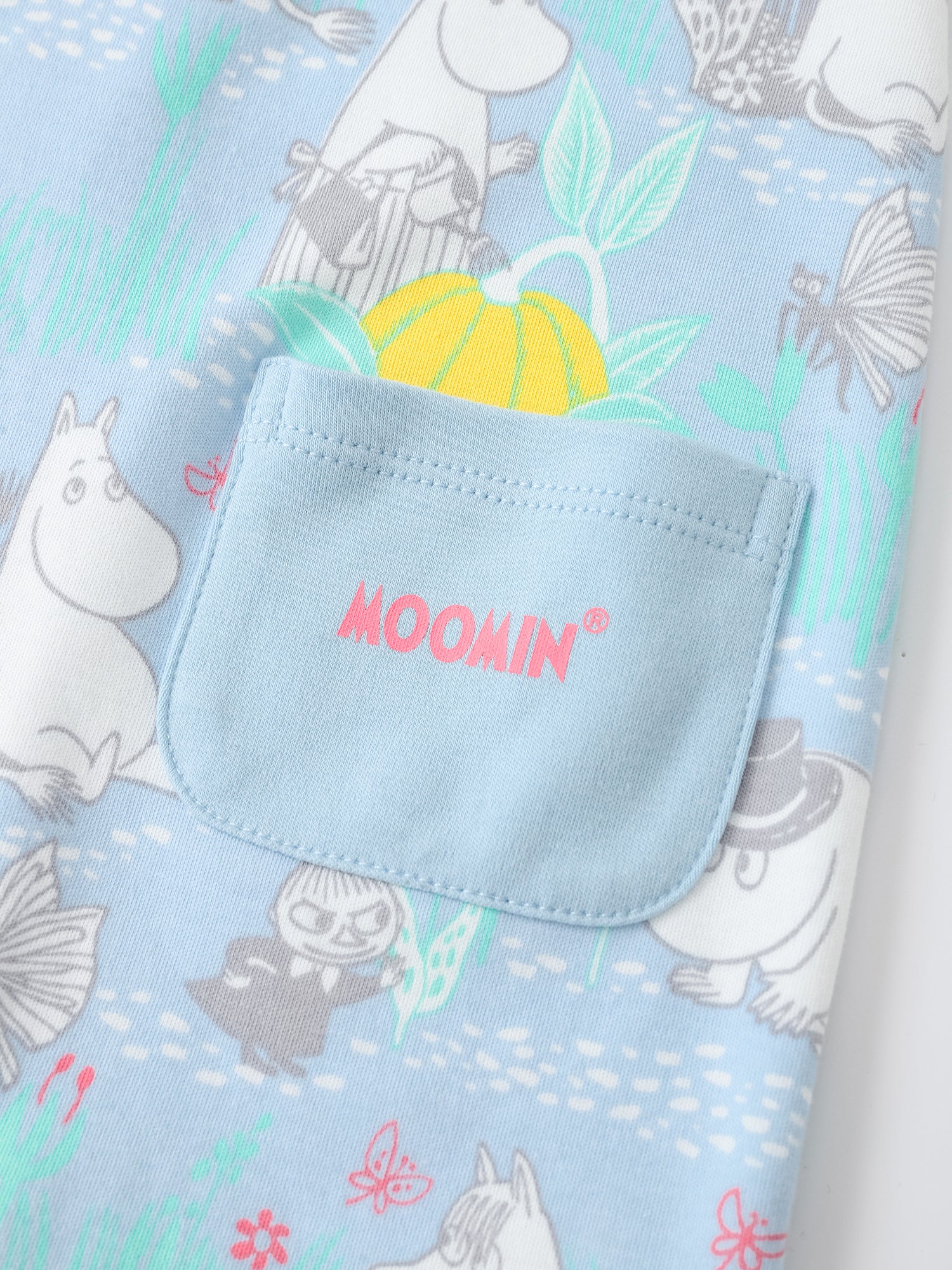 Baby All-Over Print Short Dungarees