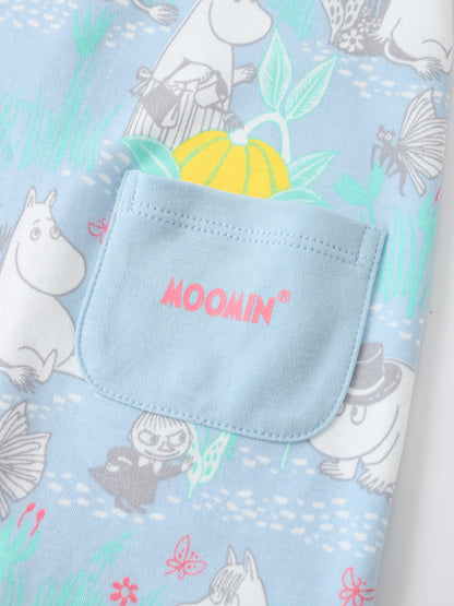 Baby All-Over Print Short Dungarees