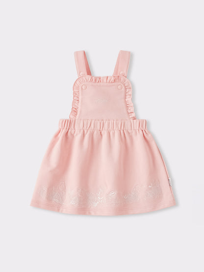 Baby Embroidery Dungaree Dress