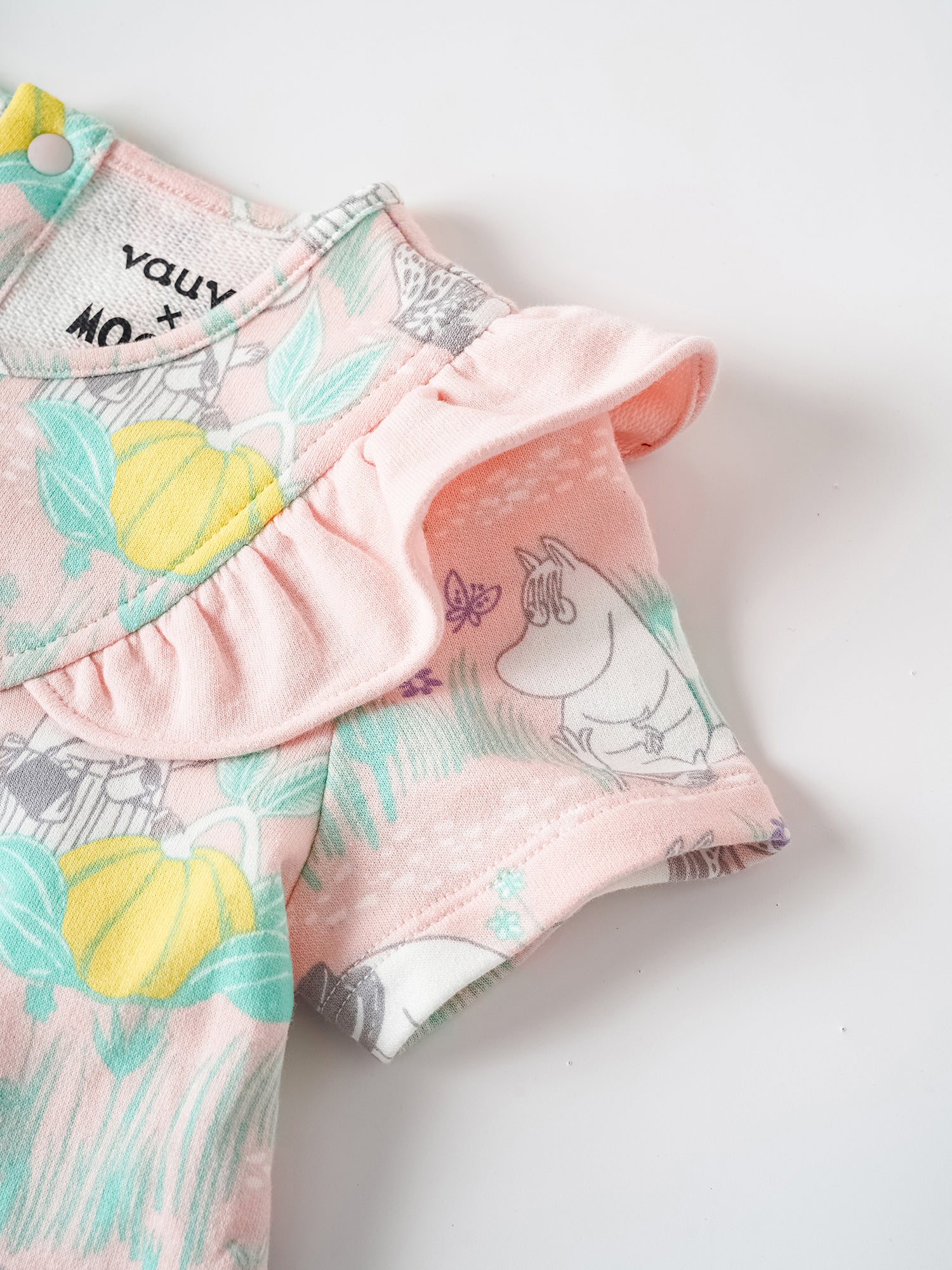 Baby Short Sleeve All-Over Print Dress