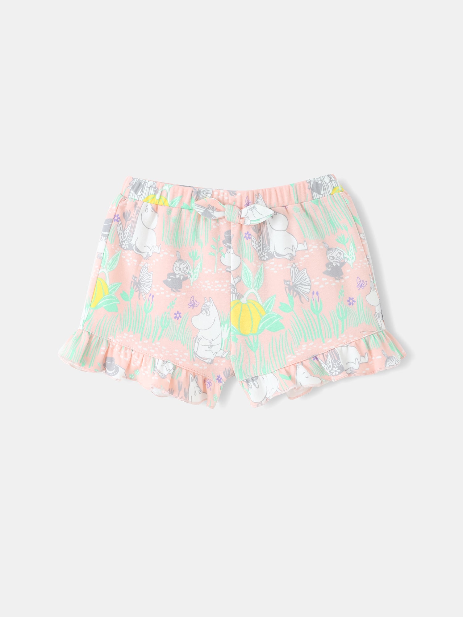 Baby Ruffle All-Over Print Shorts