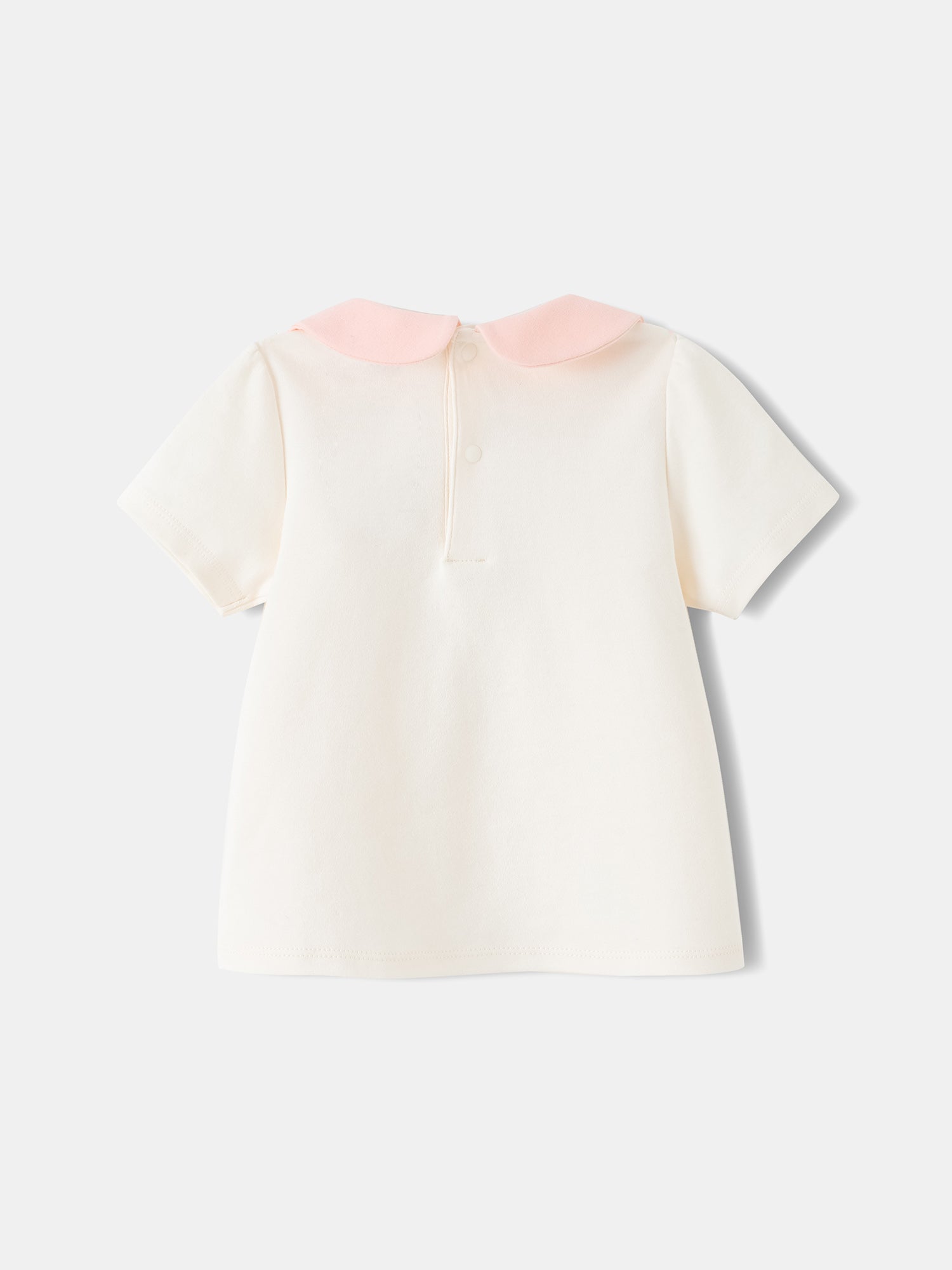 Baby Peter Pan Collar Puff Sleeve Dolly Top