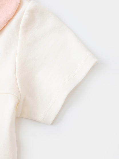Baby Peter Pan Collar Puff Sleeve Dolly Top