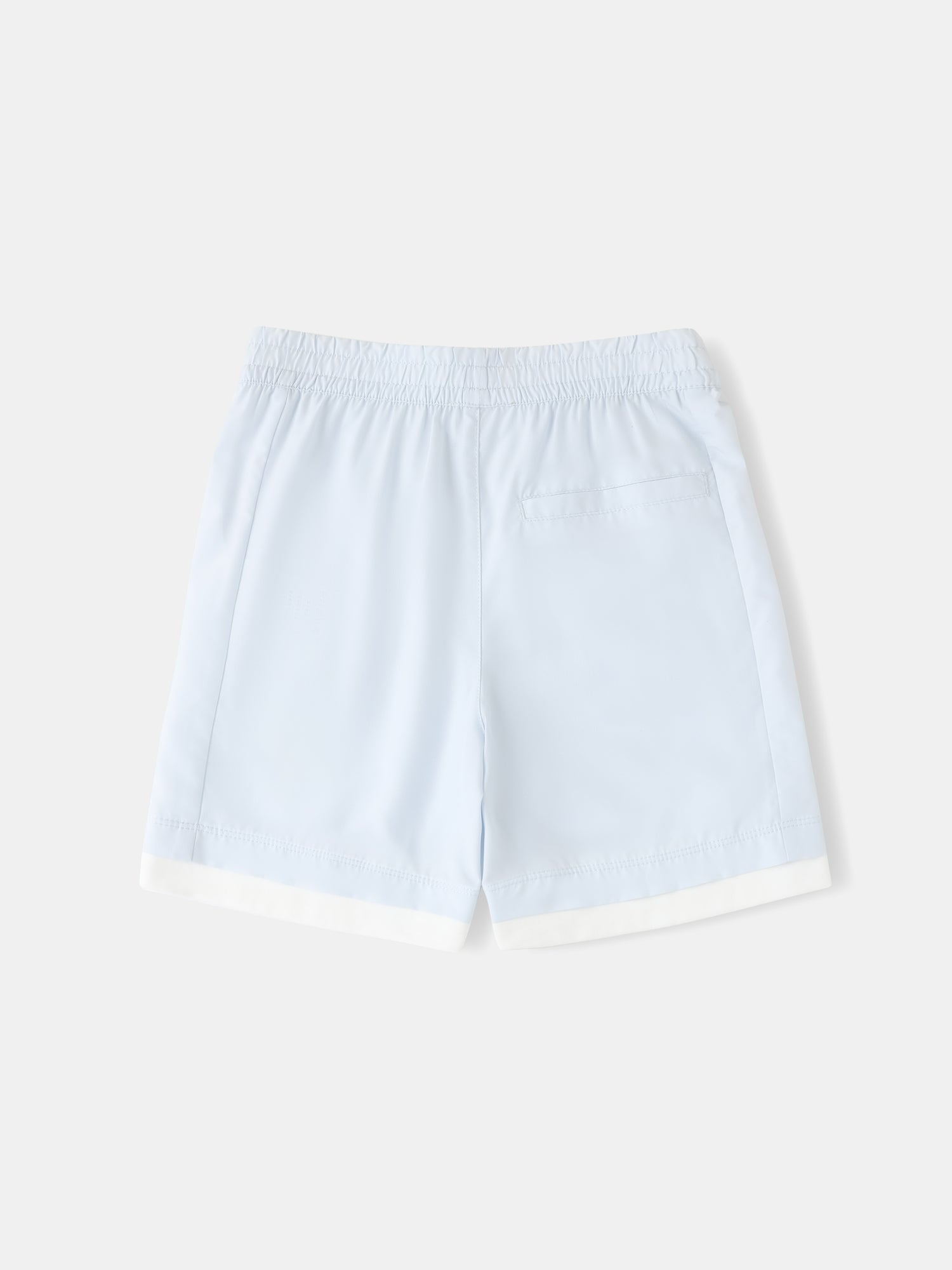 Kid 2-Layer Lemon Tea Print Shorts
